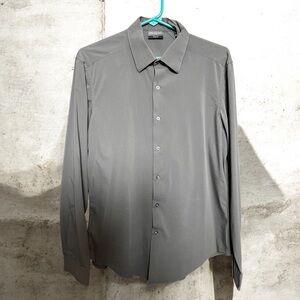 Van Heusen Flex Slim Fit Button-Down Shirt | Size M 15–15.5